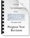 Cover for Progress Test Revision